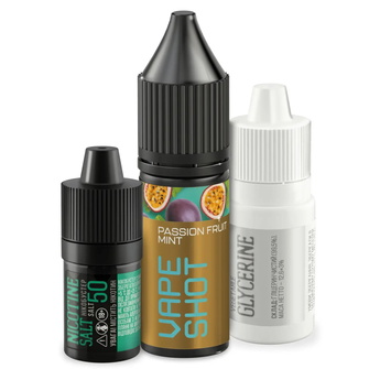 Набір Vape Shot Passion Fruit Mint (Маракуя м'ята) 15 мл 50 мг