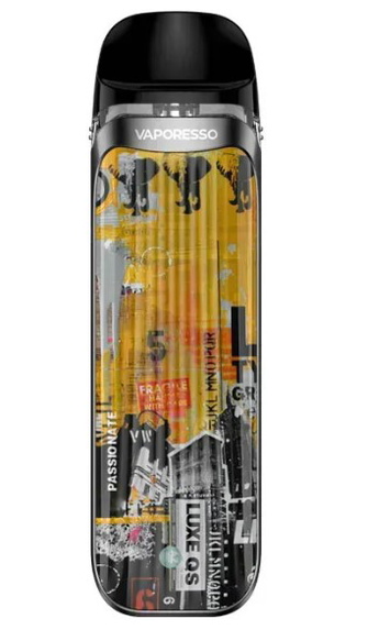 Pod-система Vaporesso Luxe QS Pod Kit Graffiti (Сіро-жовтий)