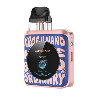Pod-система Vaporesso XROS 4 Nano Pod Kit Word-pop Blue (Синій)