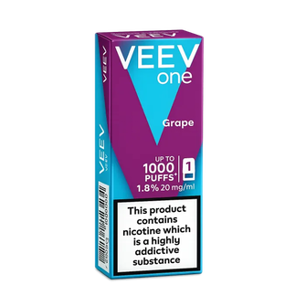 Картридж VEEV one 1 pod Grape (Виноград) 18 мг (1.8%)