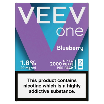 Картриджі VEEV one Blueberry (Чорниця) 18 мг (1.8%)
