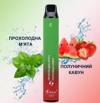 Vidge 2 in 1 SE 2000 М'ята - Полуниця Кавун 2%