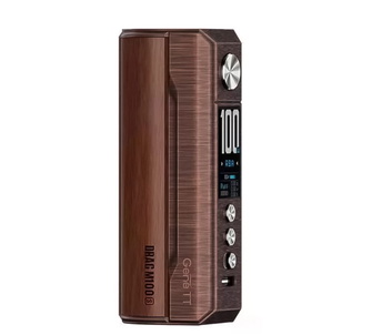 BOX mod VooPoo Drag M100S Antique Brass Padauk (Коричневий)