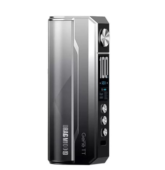 BOX mod VooPoo Drag M100S Silver Black (Сріблясто-чорний)