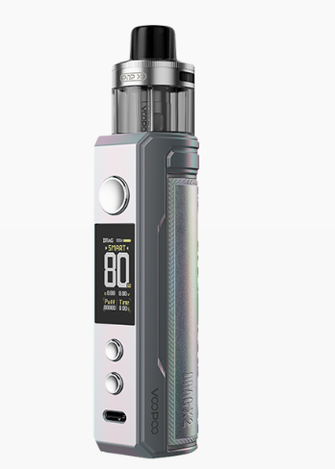 Pod Mod VooPoo Drag S2 2500 мАч Colored Silver (Серебристый)