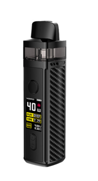 Pod Mod VooPoo Vinci 1500 мАг Carbon Fiber (Чорний)