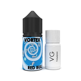 Набір Vortex Ice Red Bull (Енергетик RedBull Лід) 30 мл 65 мг