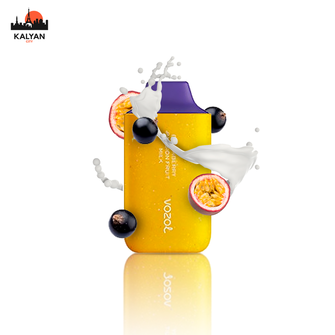 Vozol 6000 Blackberry passion fruit milk (Чёрная смородина Маракуйя Молоко)