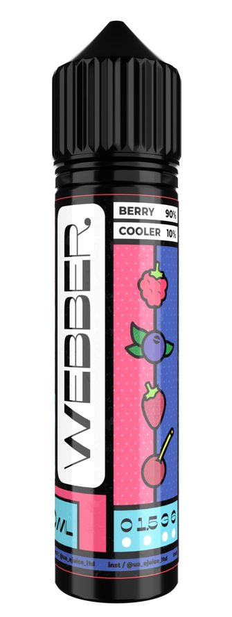 Рідина Webber Органіка Berry Cooler (Ягідний мікс) 60мл