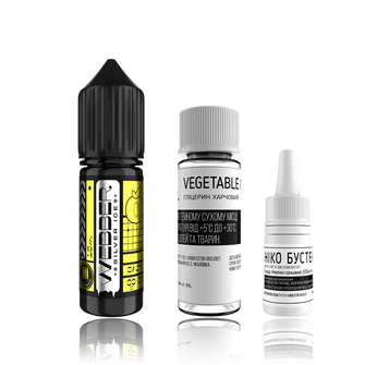 Набор Webber HYBRID Silver ICE Orange Peach (Апельсин Персик) 15мл 50мг