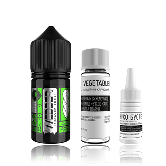 Набор Webber HYBRID Silver ICE SourSop Tea (Чай Саусеп) 30мл 50мг