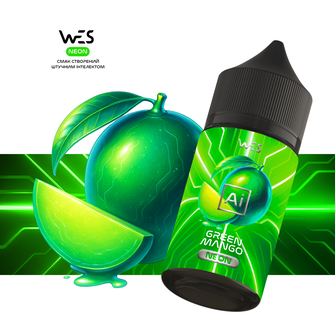 Набор WES AI Neon Green Mango (Зеленое манго) 30 мл 50 мг