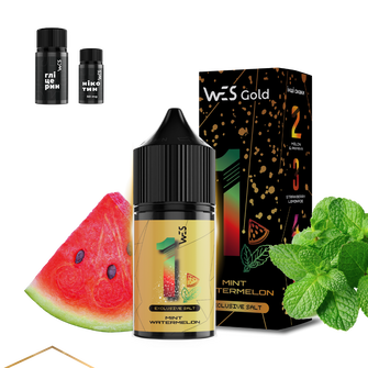 Набір WES Gold Mint Watermelon (М'ята Кавун) 30 мл 50 мг