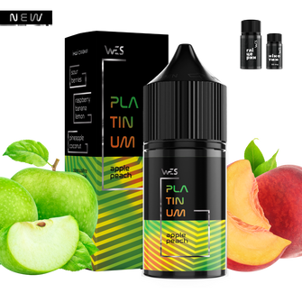 Набор WES Platinum Apple Peach (Яблоко Персик) 30 мл 65 мг
