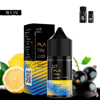 Набор WES Platinum Currant Lemon (Смородина Лимон) 30 мл 65 мг
