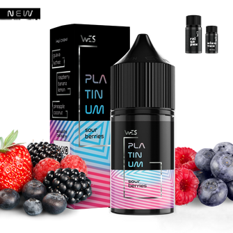 Набір WES Platinum Sour Berries (Кислі ягоди) 30 мл 50 мг
