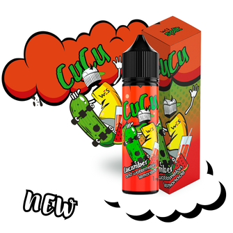 Набір органічної рідини WES Split без нікотину CuCu (Лимонад Огірок та Кавун) 60 мл 0 мг