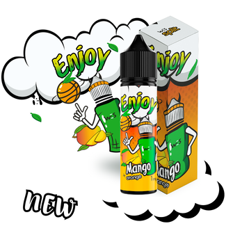 Набір органічної рідини WES Split без нікотину Enjoy (Манго Апельсин) 60 мл 0 мг