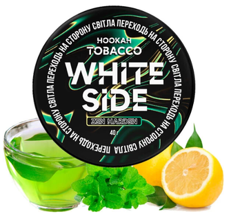Тютюн White Side Zen Harden (Зелений чай М'ята Лимон) 40г