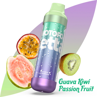 Wotofo Zetta 6500 RGB Guava Kiwi Passion Fruit (Гуава Ківі Маракуйя)