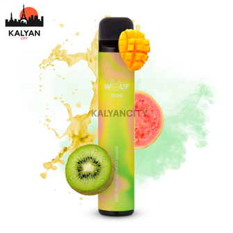Wouf 1500 Kiwi Passion Fruit Guava (Ківі Маракуйя Гуава)
