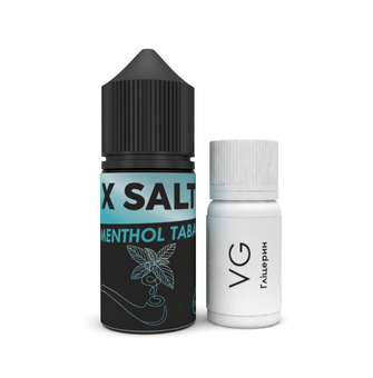 Набір XSalt Menthol Tabac (Ментол Тютюн) 30 мл 50 мг