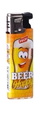 Запальничка Prof Lighters with Beer logo's Yellow  (Жовтий)