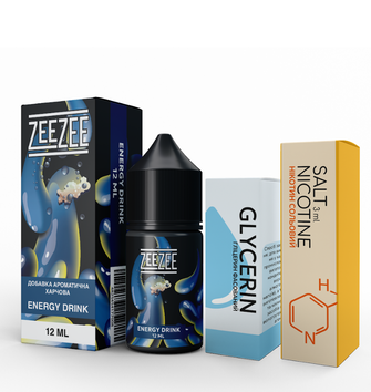 Набір ZeeZee Energy Drink (Енергетик) 30 мл 50 мг