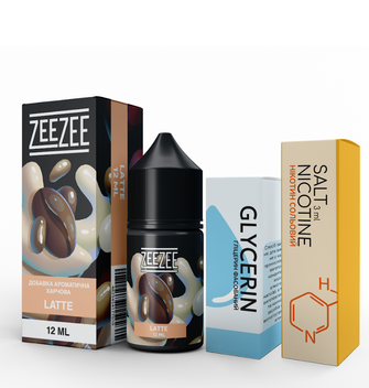 Набір ZeeZee Latte (Лате) 30 мл 50 мг