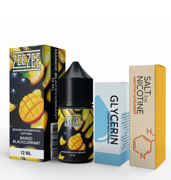 Набір ZeeZee Mango Blackcurrant (Манго Чорна смородина) 30 мл 50 мг
