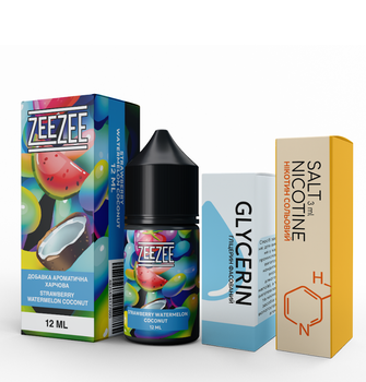Набір ZeeZee Strawberry Watermelon Coconut (Полуниця Кавун Кокос) 30 мл 50 мг