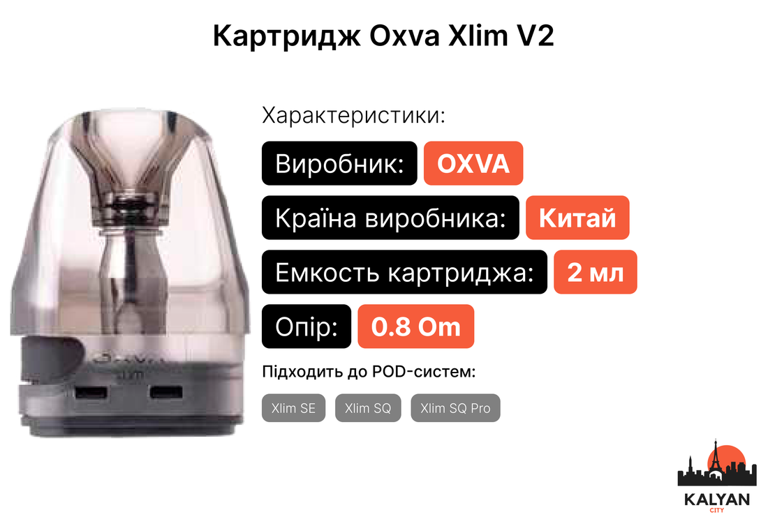 Картридж Oxva Xlim V2