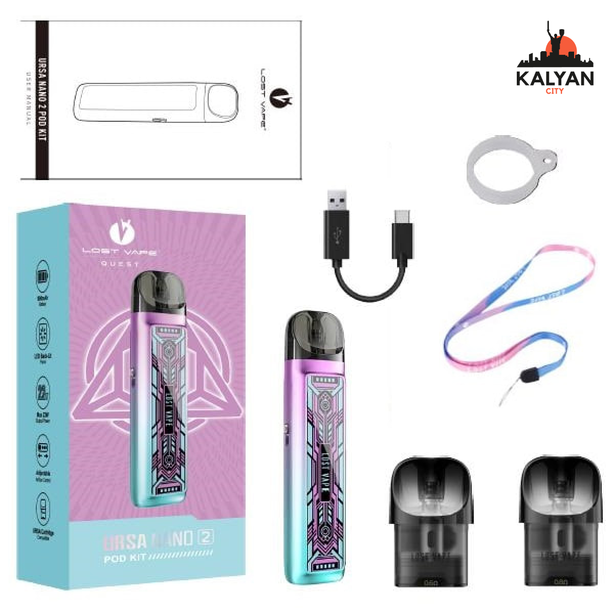 под lost vape ursa nano 2
