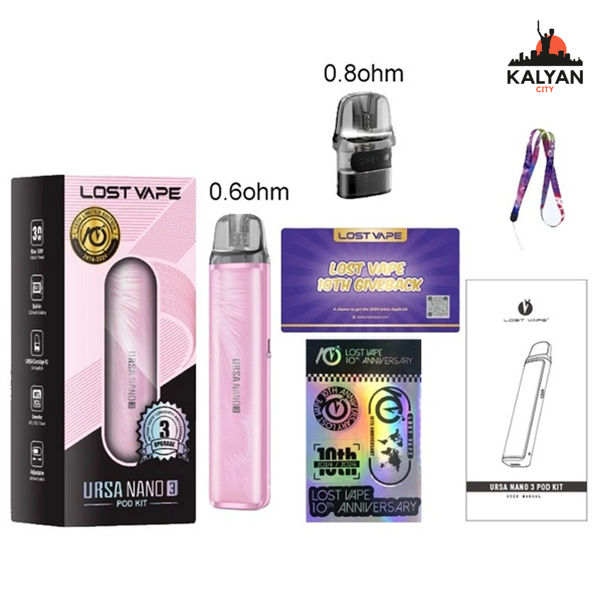 ursa nano 3 lost vape